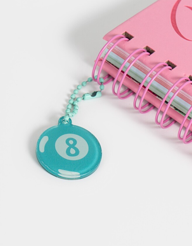 Anotadores Cuadernos y Memos Cuaderno Estampa Lucky - Rosa Claro