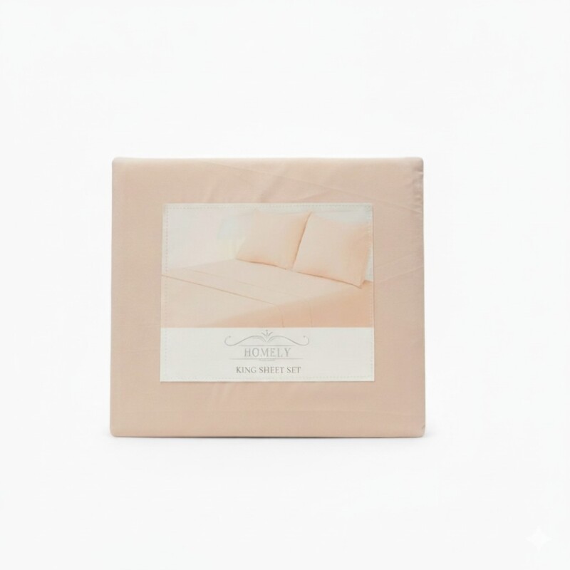 JGO SABANA ROSA VIEJA KING 180X200+30CM 4PZAS Unica