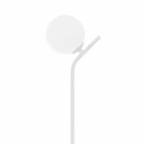 VELADOR DE MESA LUNA ALUMINIO 415MM 1XG9 BLANCO VELADOR DE MESA LUNA ALUMINIO 415MM 1XG9 BLANCO