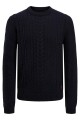 Sweater Craig Tejido Texturizado Navy Blazer