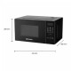 Microondas digital Daewoo | 20 Lts | Potencia 700w | Color negro Microondas digital Daewoo | 20 Lts | Potencia 700w | Color negro