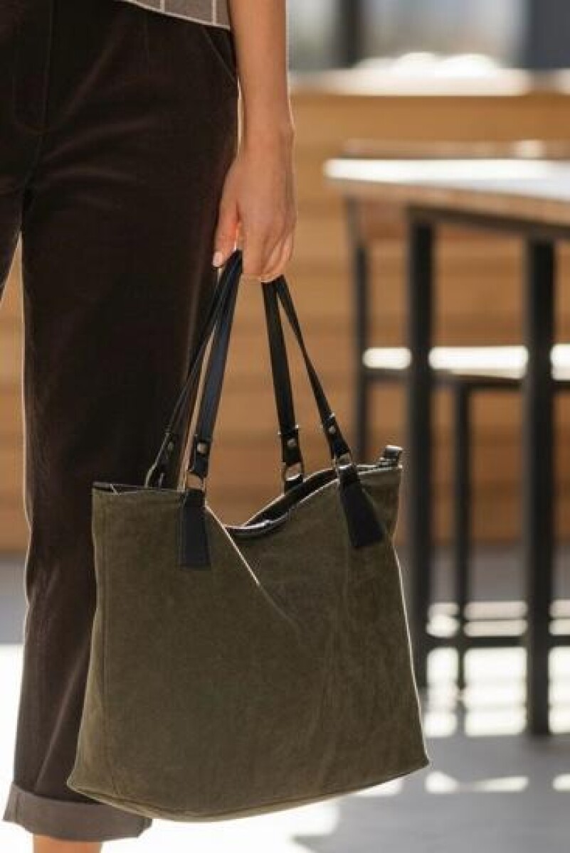 CARTERA CUERO VAHO - VERDE 