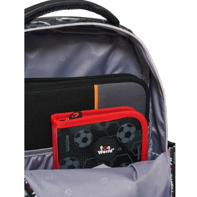 Mochila FANATIC espalda- FW Roja