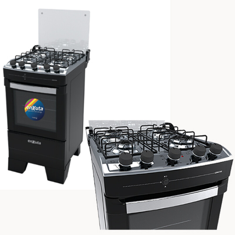 COCINA ENXUTA CENX 27542NG-1 - Negra 4H Sin color