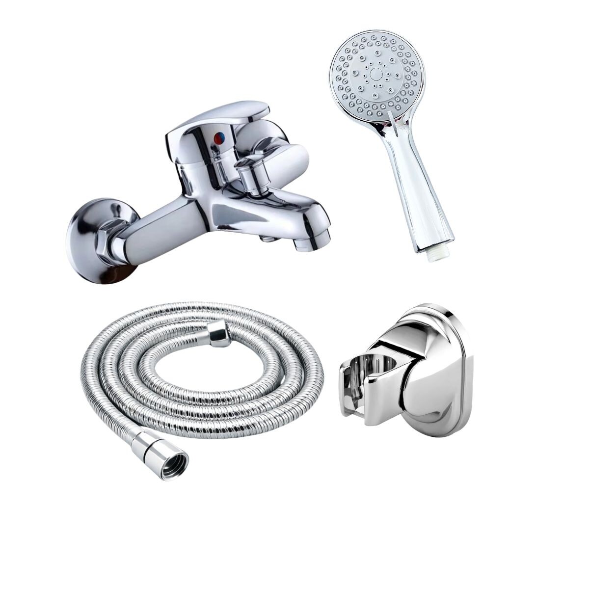 Bañera Ducha Monocomando Con Transferencia 40mm Rimontti 