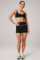 Short The No-Seam Pureluxe Tlc Short 4 Mujer Black/Classic White