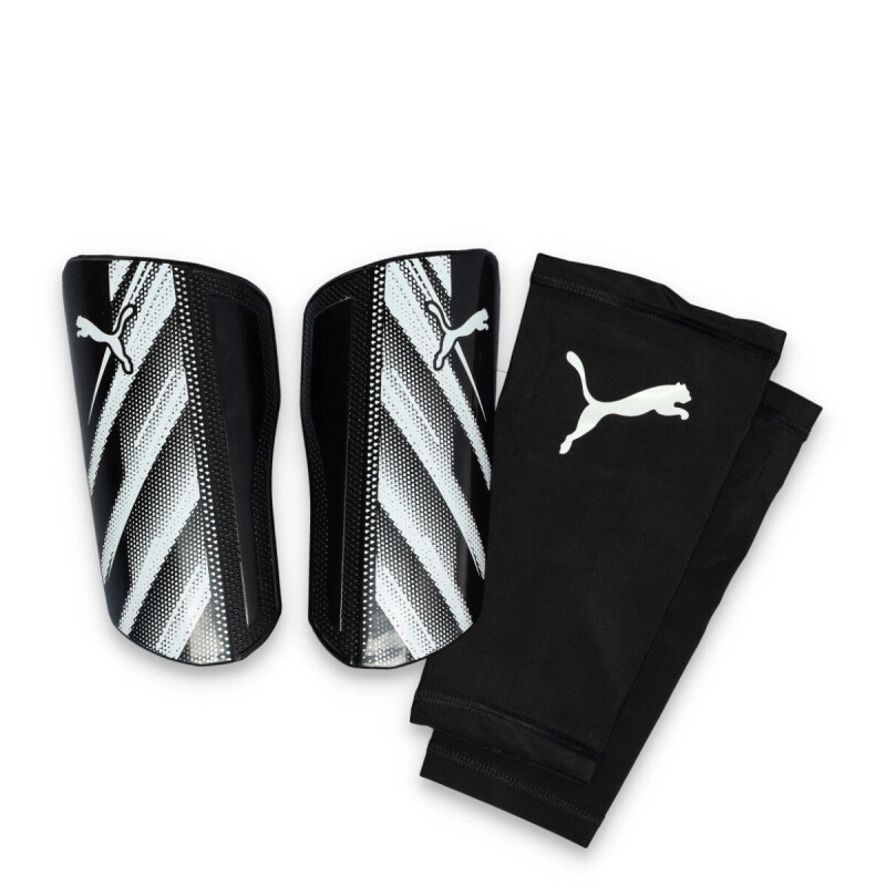 Protectores Puma Attacanto Sleeve Negro - Blanco