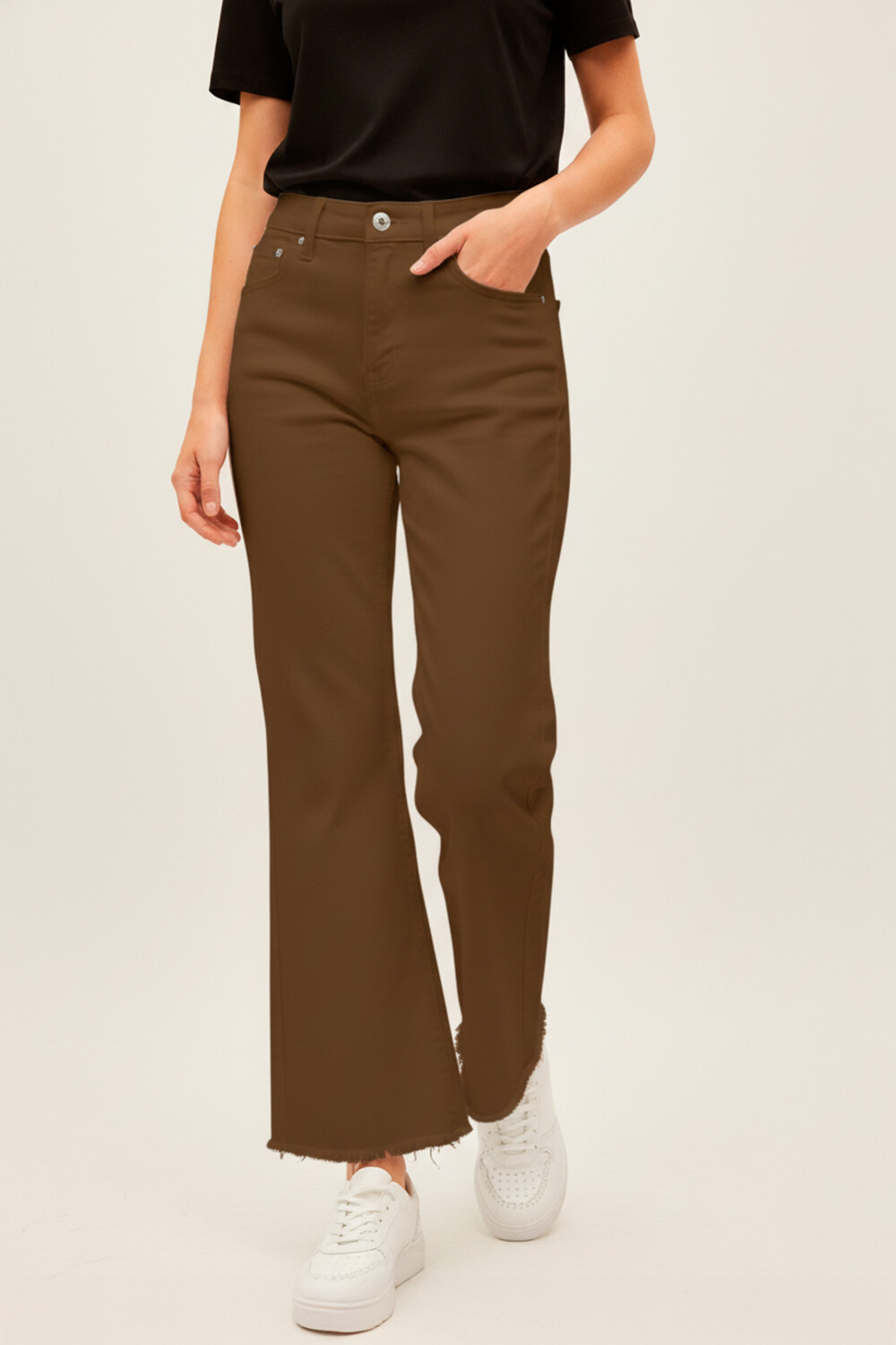 Pantalon Beaty Taupe / Mink / Vison