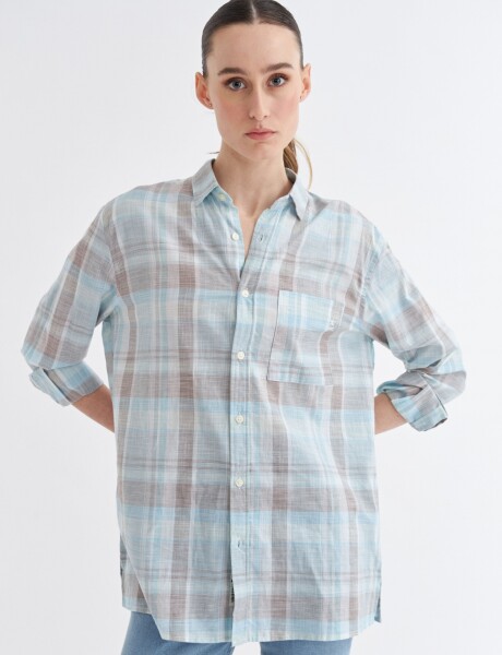 Camisa Urora Aqua