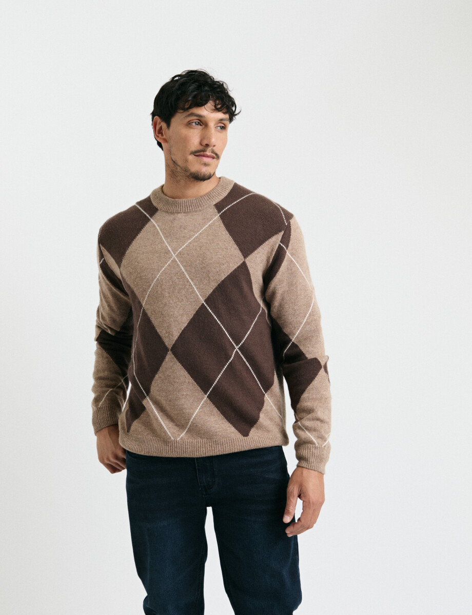470752 SWEATER HARRY Camel