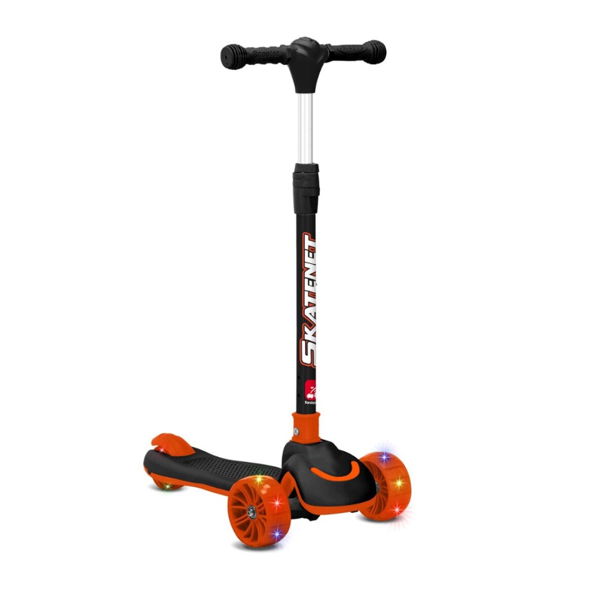 Patineta Bandeirante Skatenet Plegable Naranja 1543 