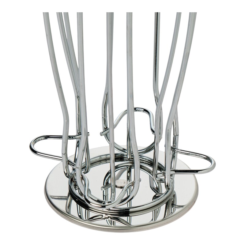 Soporte Giratorio Para 40 Capsulas Compatible Nespresso Silver