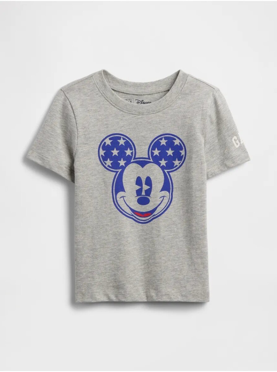 Remera Disney Toddler Niño - Light Heather Grey B08 
