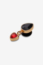 JIBBITZ CROCS DANGLE RUBY HEAR Oro