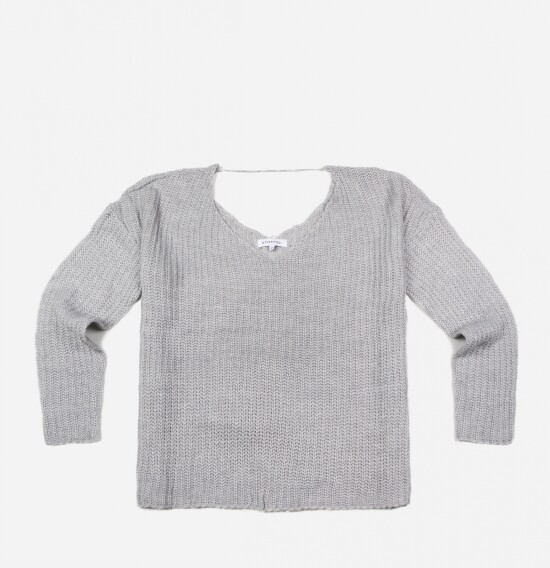 Sweater oversize GRIS