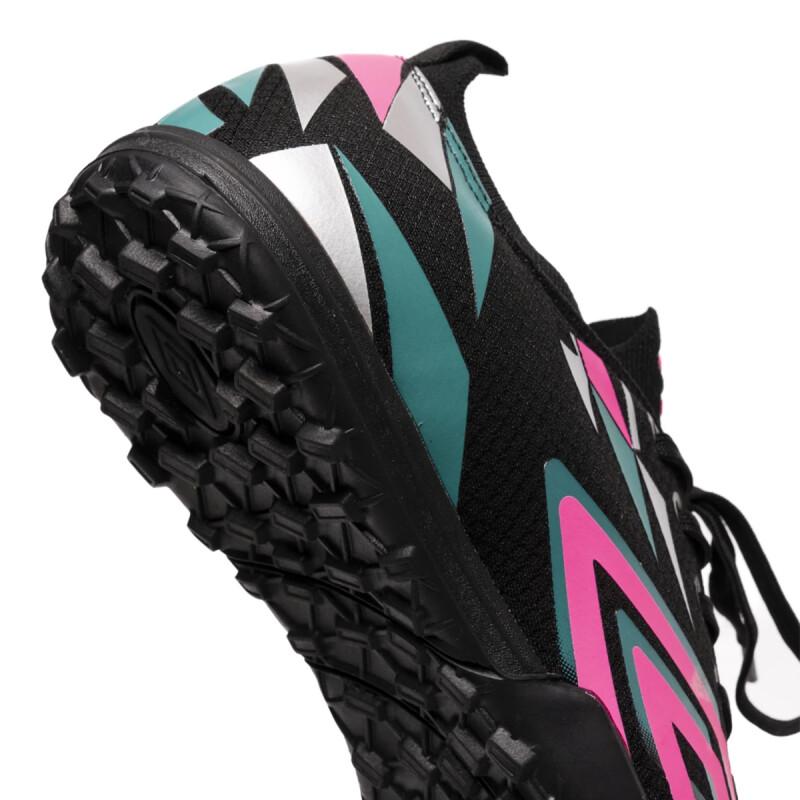Championes Umbro Futbol5 Adulto (TF) HIT TF de Hombre - 20106346 Negro-fucsia