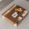 MESA DE CENTRO WINK MARRÓN - RECTANGULAR