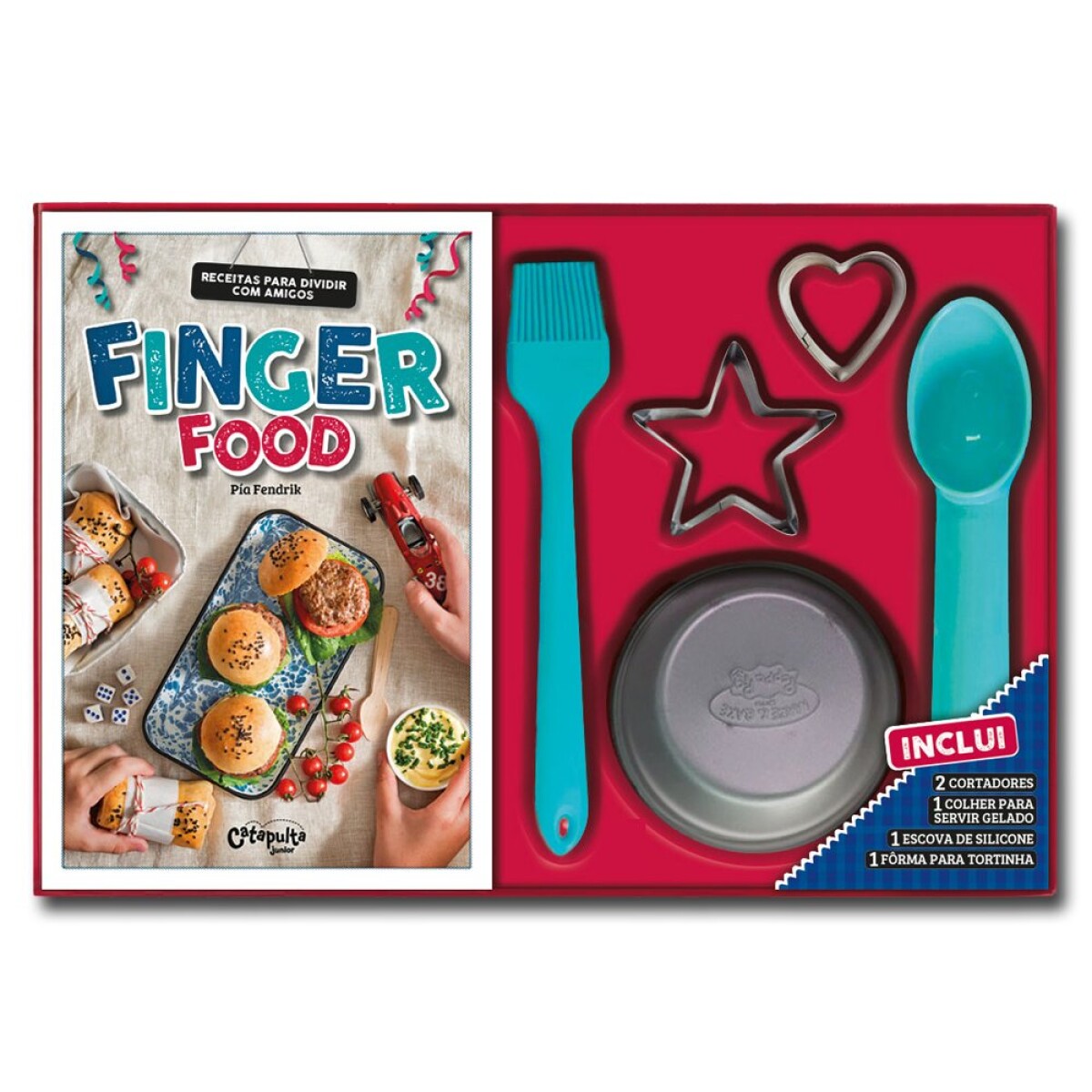 Libro infantil finger food 12 recetas con accesorios - 001 