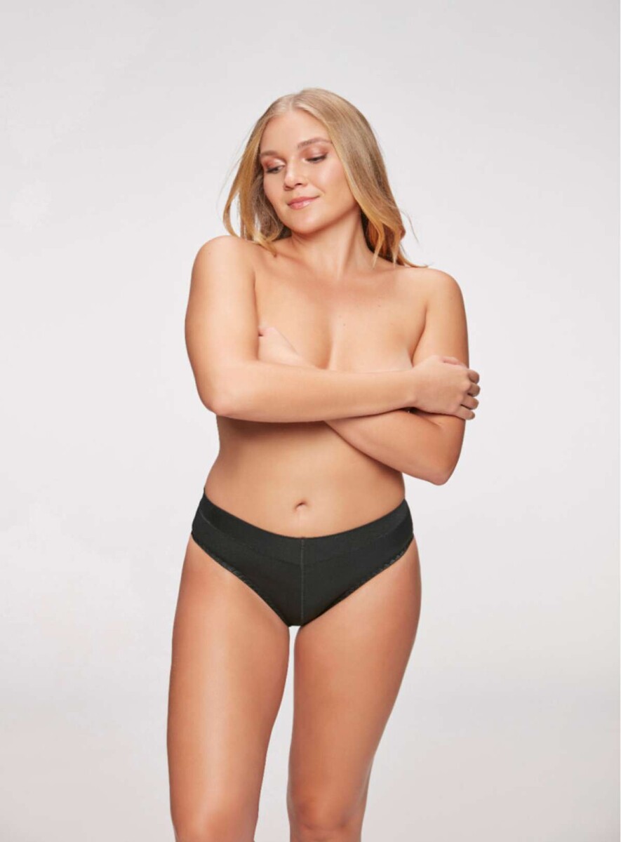 Bikini triumph stepy midi - Negro 