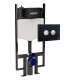 Cisterna Para Inodoro Suspendido Placa Black