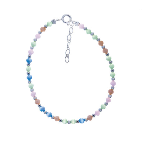 Pulsera de plata 925 con cuentas. Pulsera de plata 925 con cuentas.