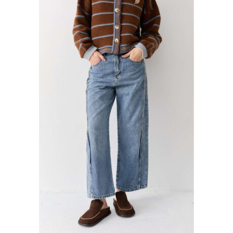 Jean Straight Ball Celeste