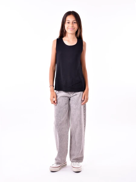 MUSCULOSA TAMI NEGRO
