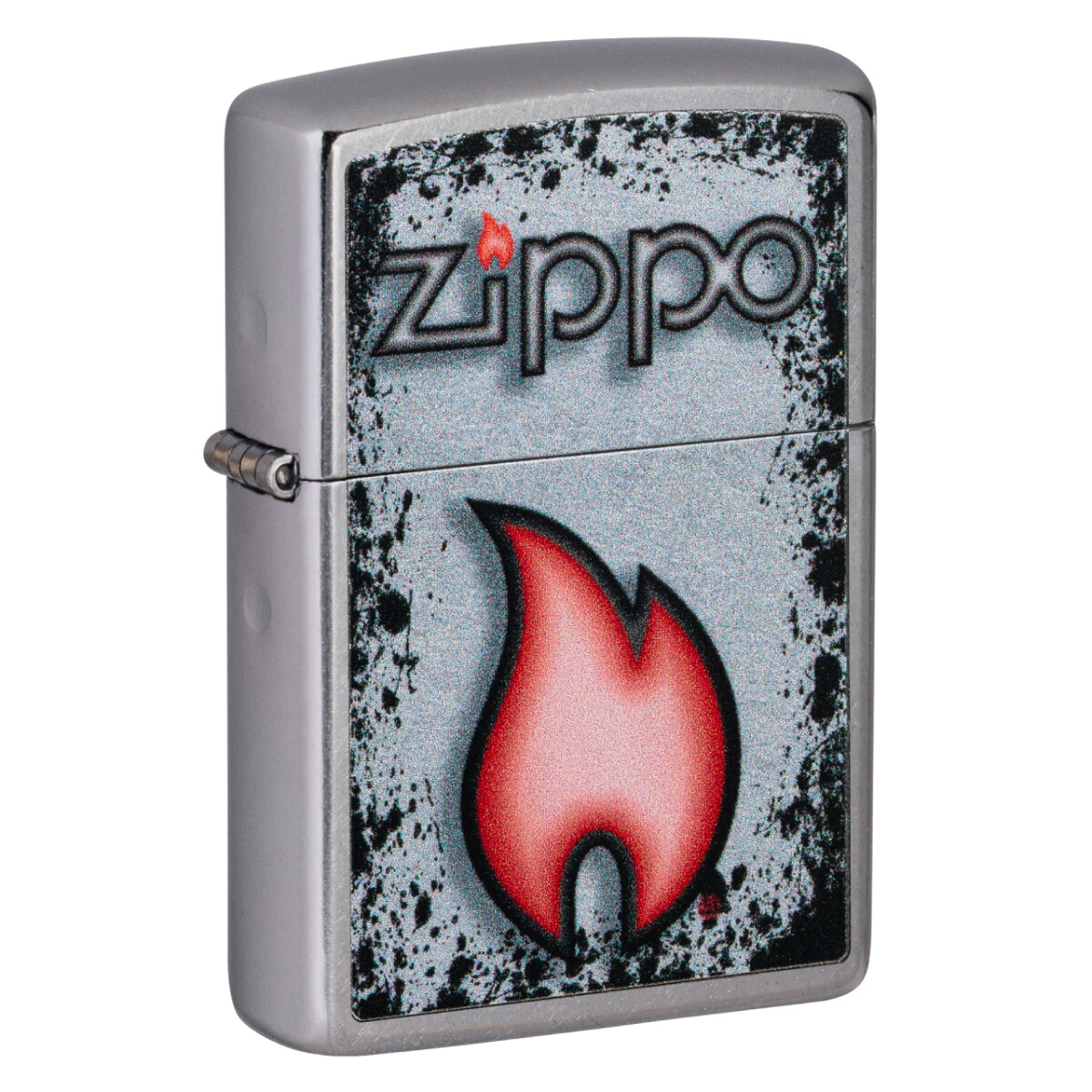 Encendedor Zippo Plata C/Diseño 