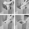 Papelera 12L Blanco