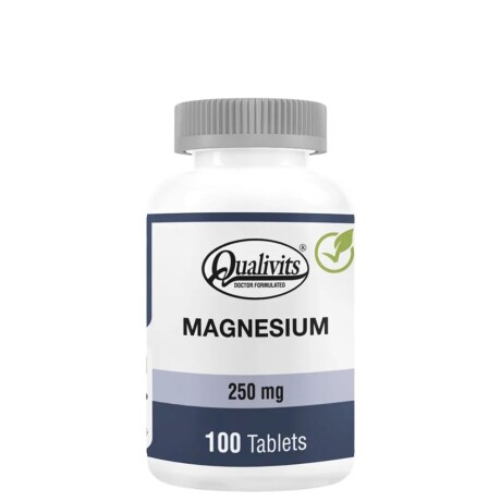 ¡OFERTA IMPERDIBLE! Magnesium 250mg 100caps Qualivits ¡OFERTA IMPERDIBLE! Magnesium 250mg 100caps Qualivits