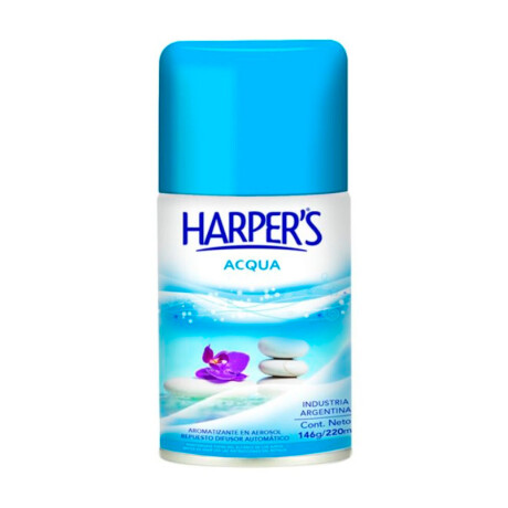 AROMATIZADOR REPUESTO HARPERS 220ML Acqua