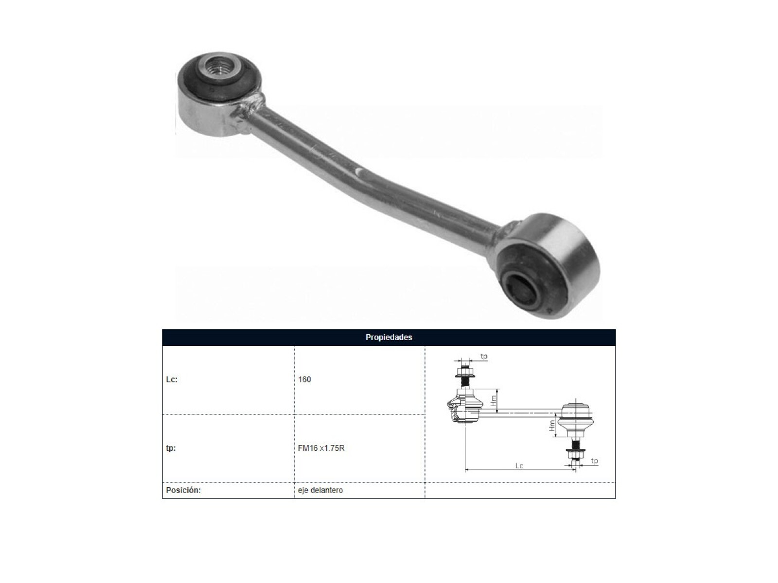 Bieleta Peug 405 87-01 Der/Izq 