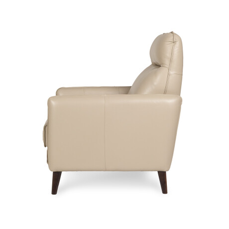 Butaca Maya - Cuero Básico 519 (Beige)