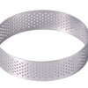 Molde para postres micro perforado metal 8cm N/a