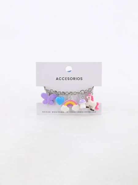 PULSERA SEVEN PLATEADO