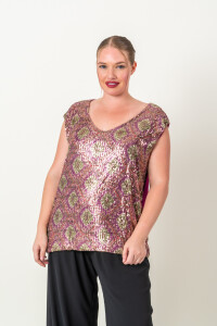 BLUSA MILA Magenta