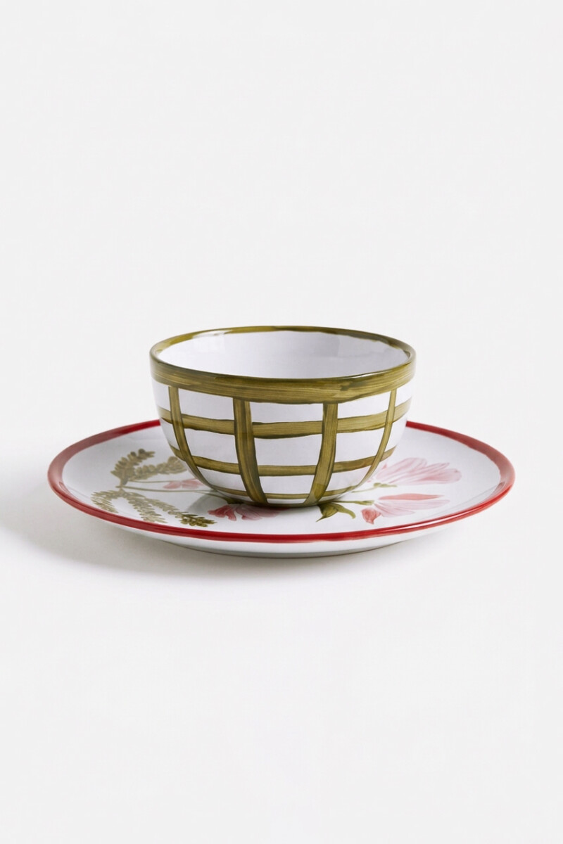 Bowl vichy silvestre verde oliva