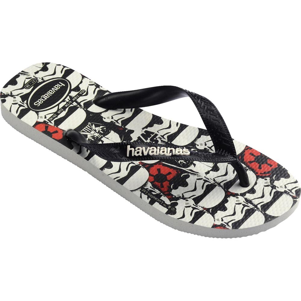 Sandalias Havaianas Star Wars FC Hombre Blanco Negro Blanco