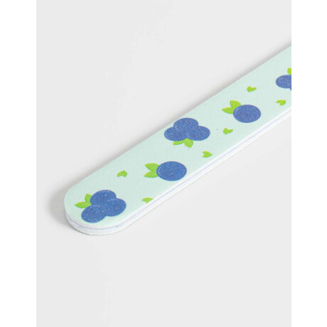 Lima Para Uñas Con Estampa De Arandanos It's Giving... Fresh Start. Combinacion Multicolor