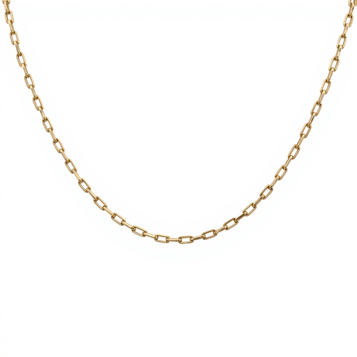 Cadena oro Force -Oro bajo -Sin Piedra-CD8017 - sinpiedra 