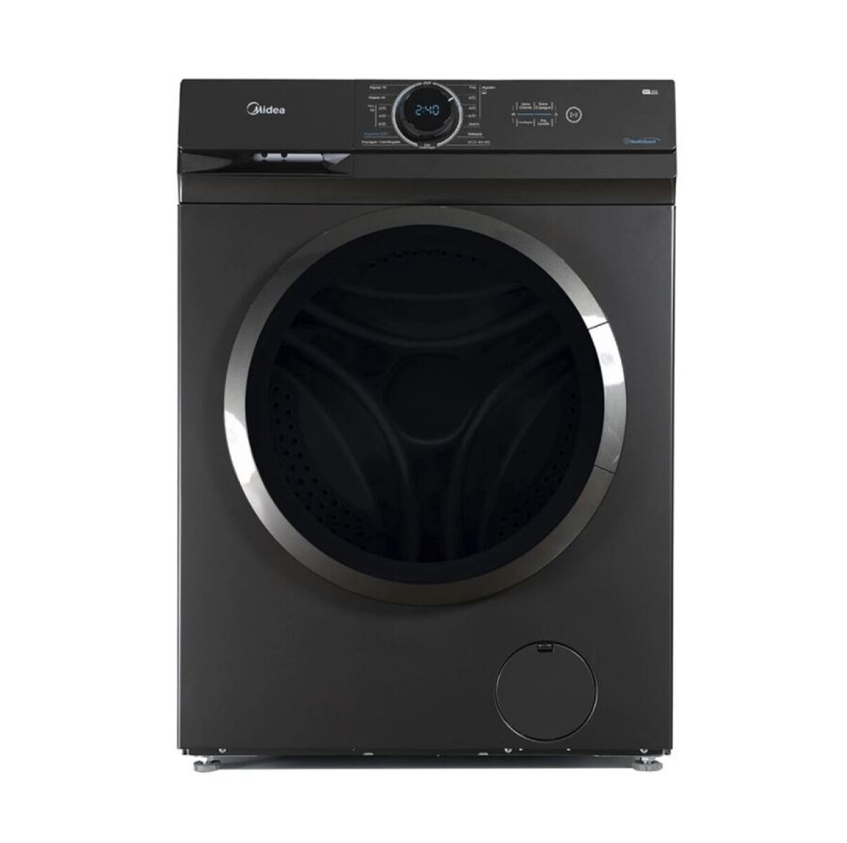 Lavarropas frontal 7Kg Midea Gris MF100W70 