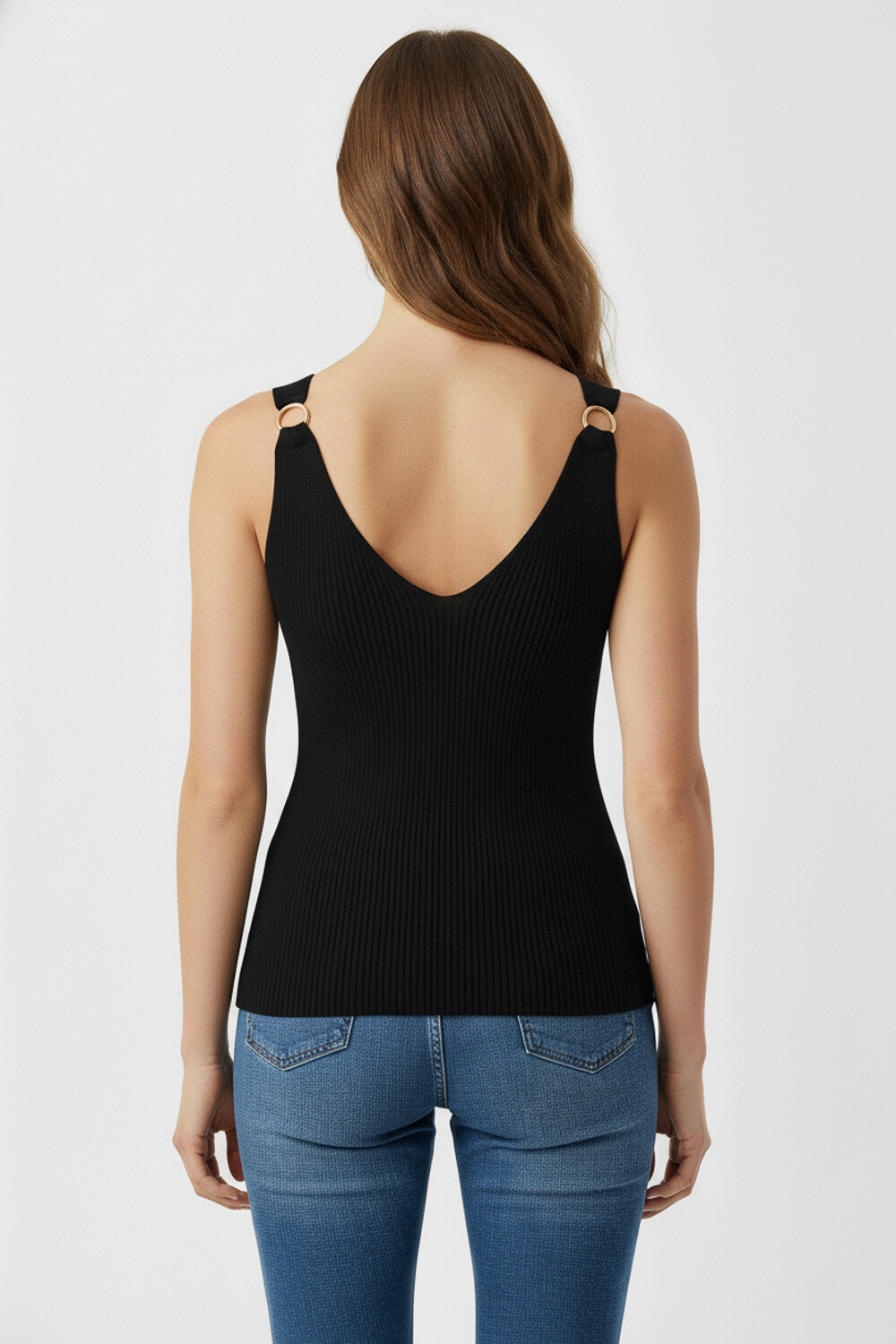 Musculosa Rutas Negro