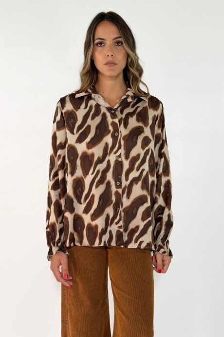 CAMISA NIGELLA Marron