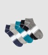Pack x5 medias cortas deportivas combianadas Variante 38