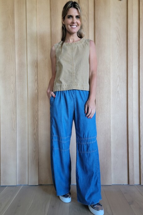Pantalón Boj Denim Azul