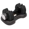 Mancuernas ajustable con base 6kg Negro