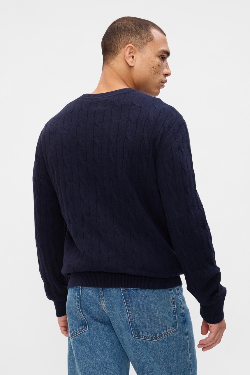 Buzo Cashsoft Ochos Hombre Navy Uniform