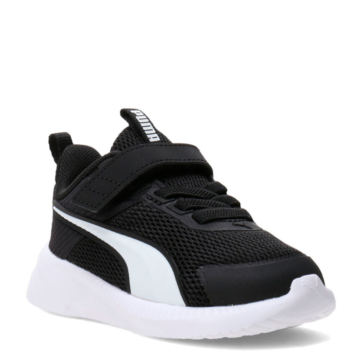Championes de Niños Puma Flyer 4 Ac+ Ps - Negro - Blanco 