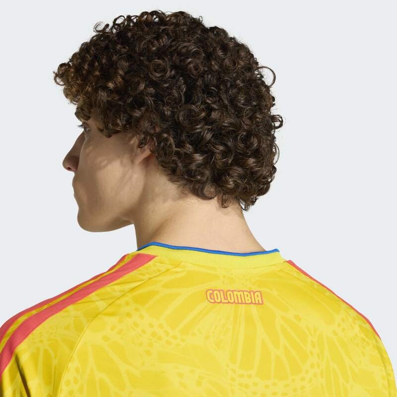 Camiseta Adidas Primera Equipación Colombia 26 Amarillo