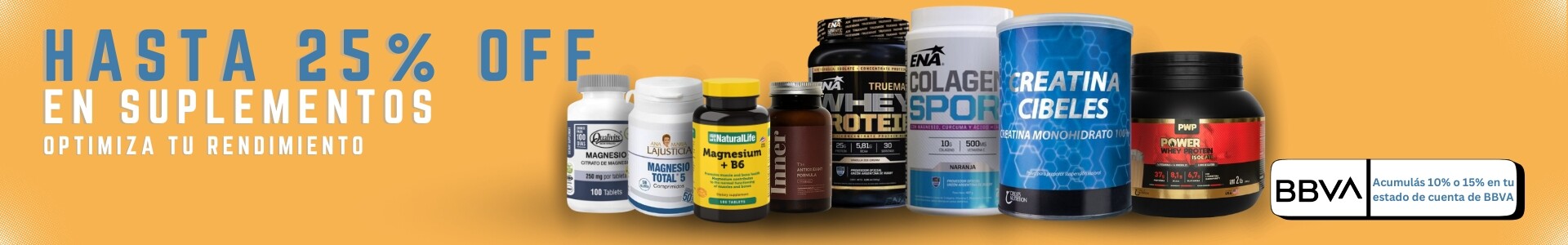 SUPLEMENTOS EN OFERTA